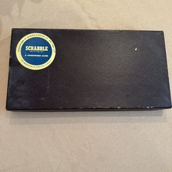 vintage 1953 edition of the Scrabble board game