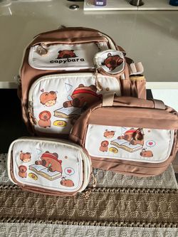 Brand new Girls backpack set