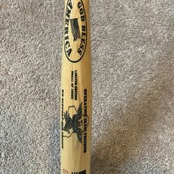 Operation Iraqi Freedom Baseball bat 