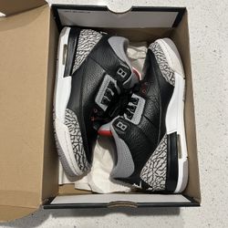 Jordan Black Cement 3 Size 7Y