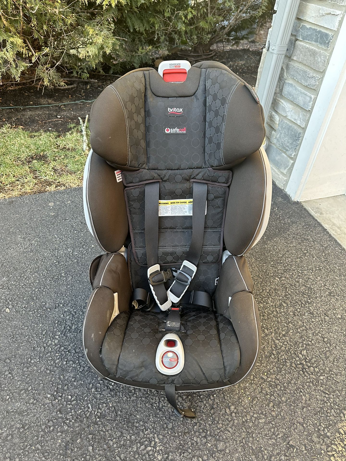 2 (two) Britax Convertible Child Safety Seats (booster)