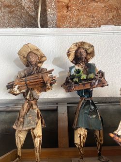 Mexican paper Mache men