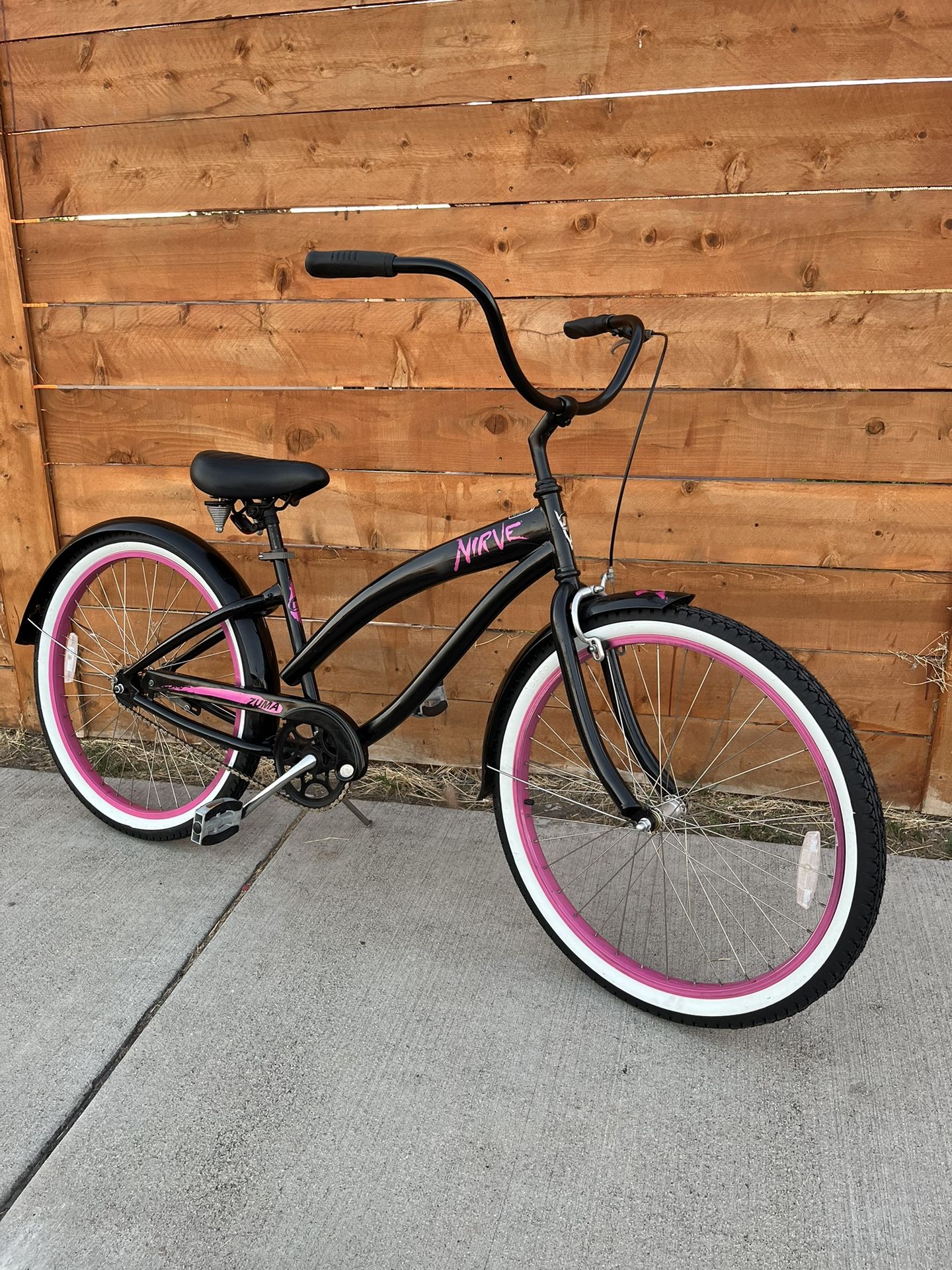 Nirve “Zuma” 26 Inch Beach Cruiser Midnite Black for Sale in