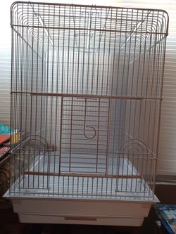 Bird Cage, New Never Used, Approx 27" X 18" X 18"