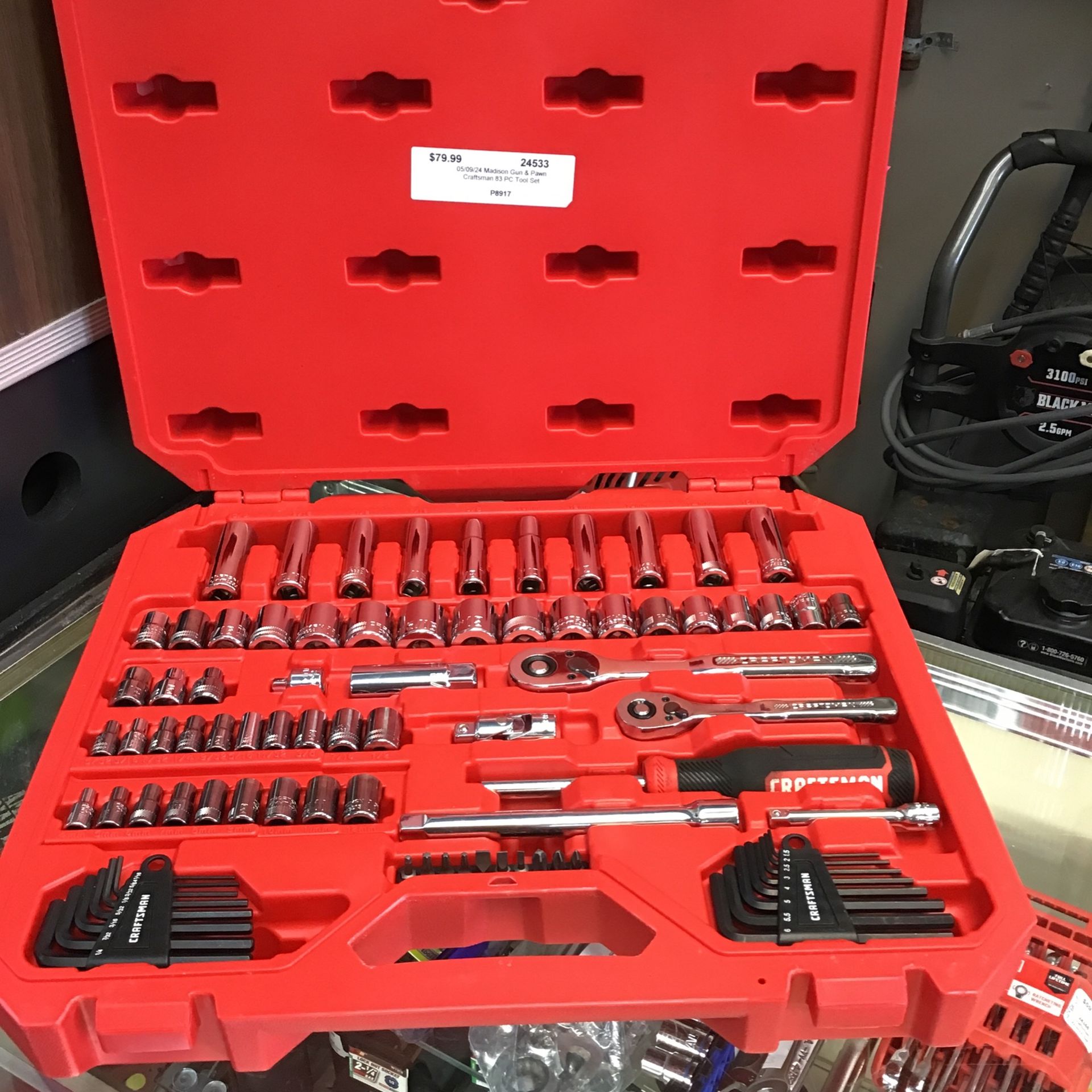 Craftsman 83pc Tool Set