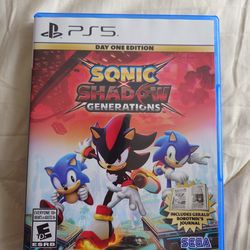Sonic X Shadow Generations Game PS5