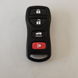 Keyless Entry Remote Key Case Fob Shell 4 Buttons with Chip Clicker for Nissan