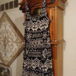 Womens Aztec Summer Dress W/ Pockets