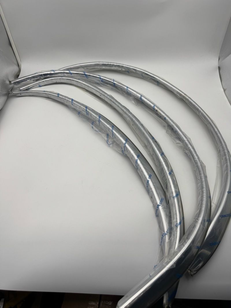 1(contact info removed) Jaguar XJ6/XJ12 XJ Series 2/3 4Dr Fender Trim Wheel Well 4Pc NOS