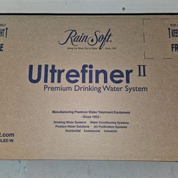 Rain Soft Utra Refiner 2 Reverse Osmosis 