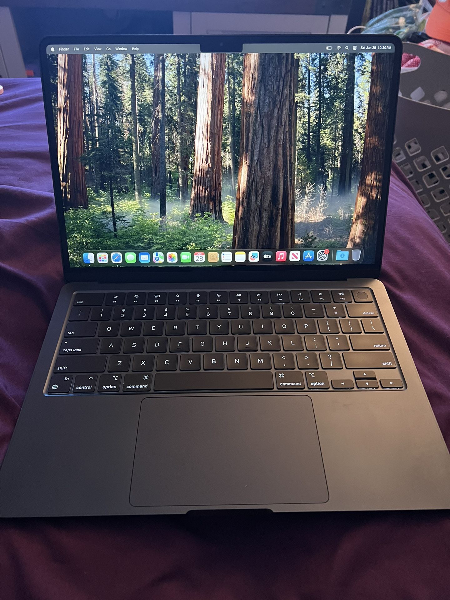 M2 MacBook Air Blue