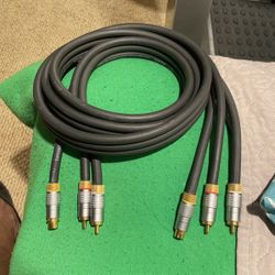 Philips PXT1000 12’ Component Video & Stereo Audio Cables PXT1000 Series RCA