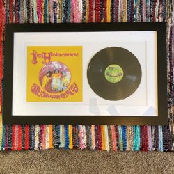 Vinyl Record Collector Wall Art Decoration Hendrix