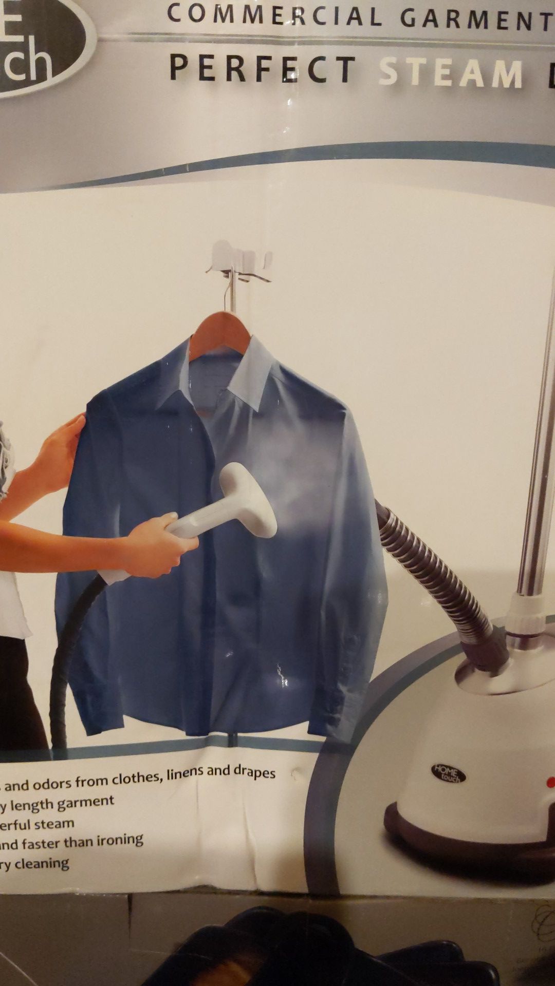 Commercial garment steamer