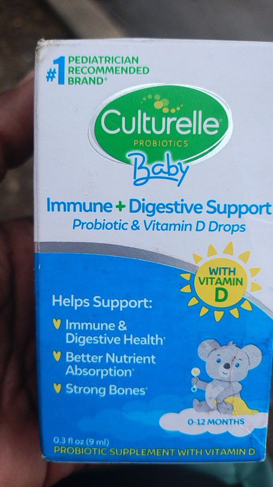 Immune Digestion Support Probiotic Vit D Baby 