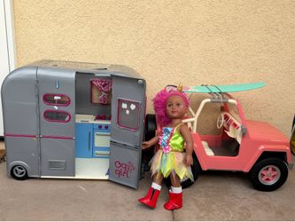 Doll Vehicle and Camper