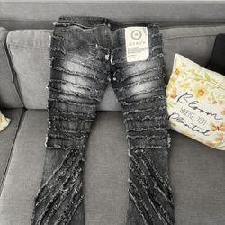 Icy Rich Stacked Jeans Size 40