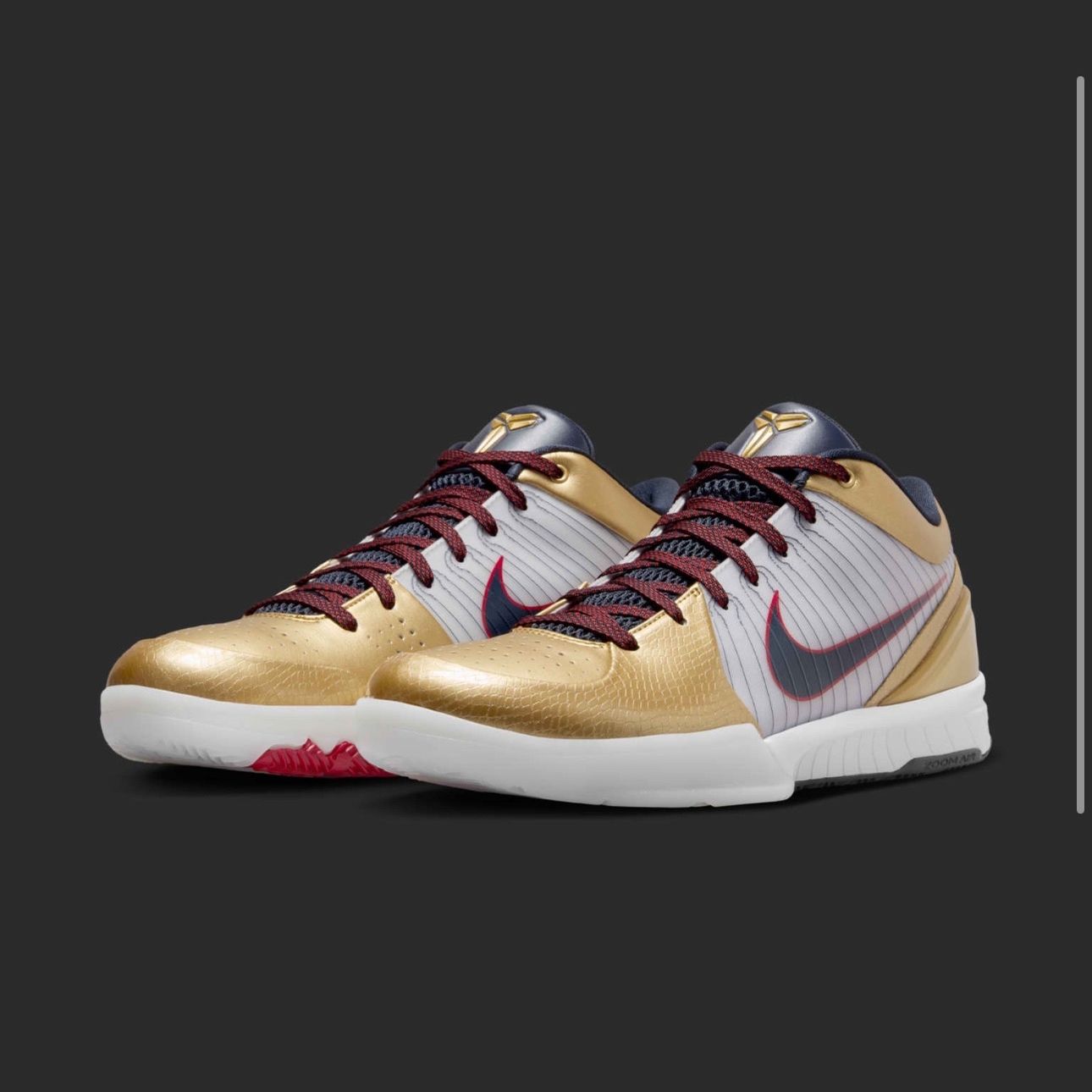 Nike Kobe 4 Protro USA Gold Medal Size 10.5 US New for Sale in 