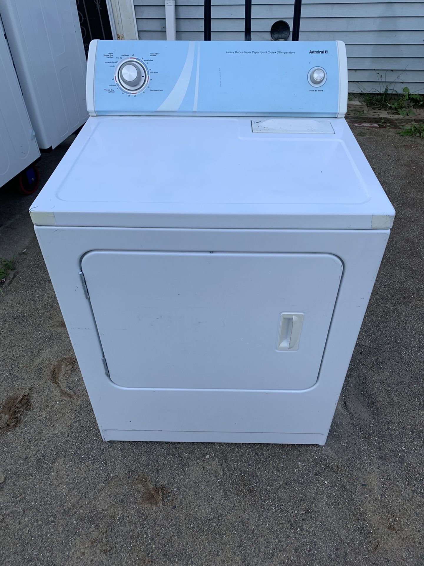 Admiral Electric Dryer 