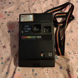 Vintage Kodak Colorburst 250 Electronic Flash Instant Camera NOT TESTED