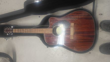Fender acoustic w/ case
