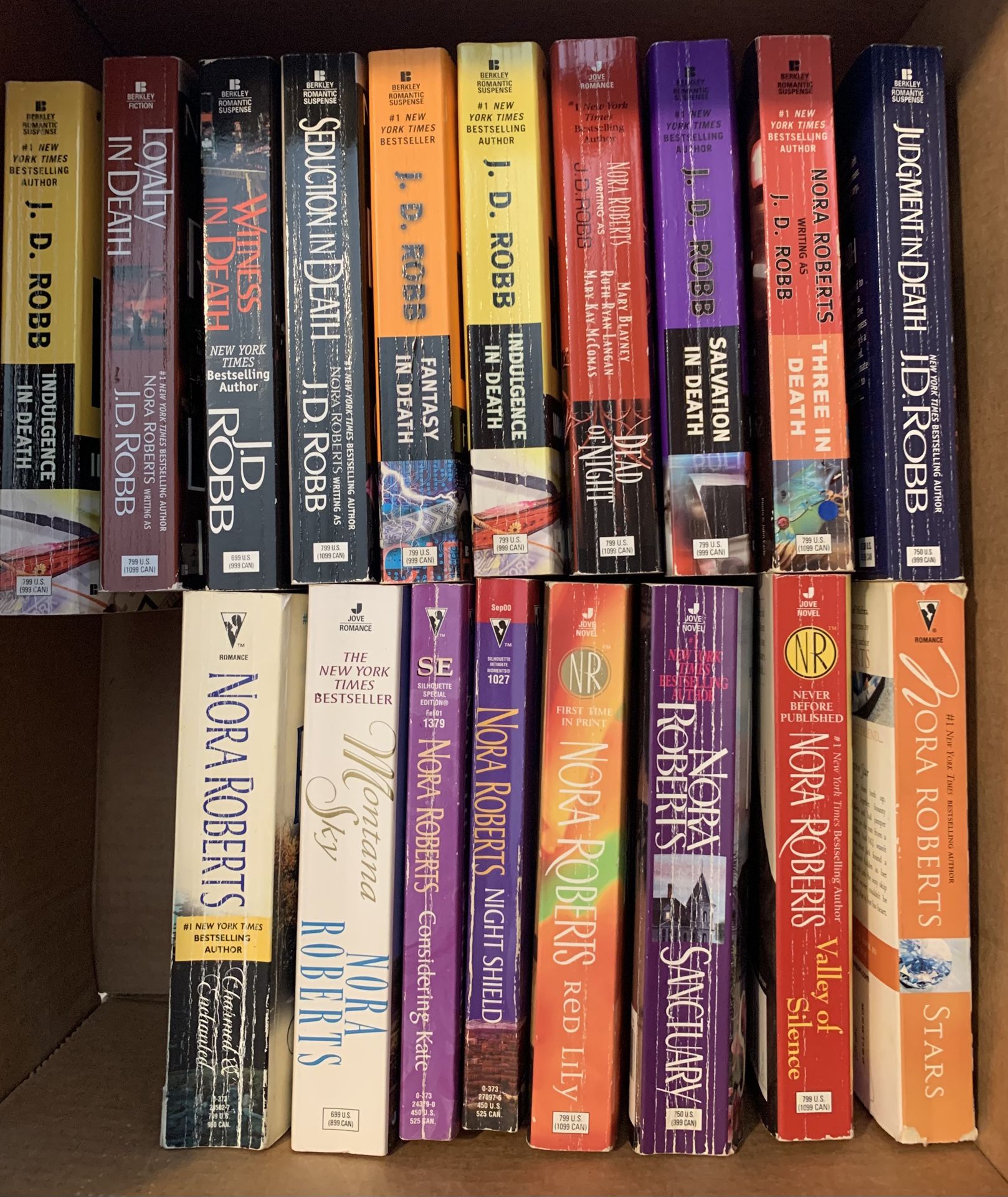 Paperback Fiction Novels