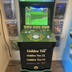 Golden Tee Arcade 1up With Riser