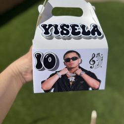 Fuerza Regida Favor Boxes | Treat Boxes 