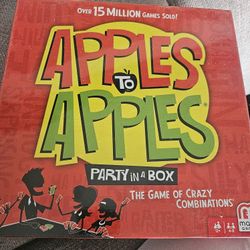NEW Apples To Apples game