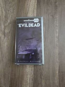 Evil dead vhs