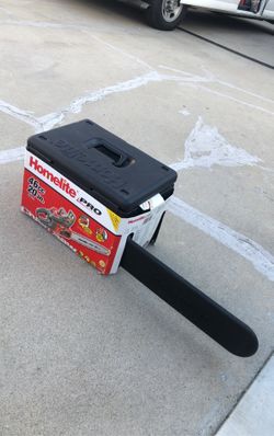 Brand new homelite pro 46cc 20inch chain saw