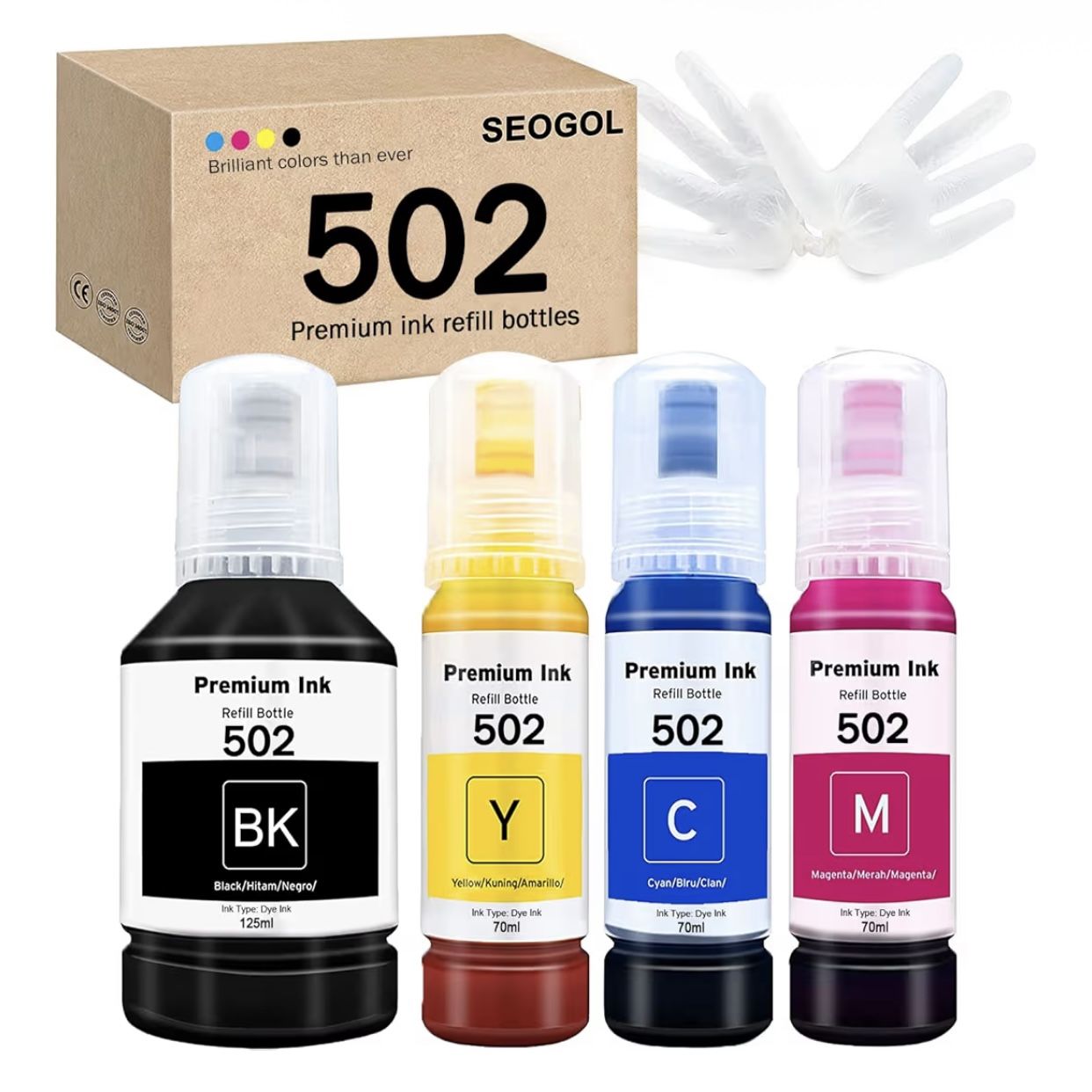 Ink for printers, Tinta para impresoras
