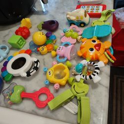 Baby Toys W/ 4 Battery Powered 