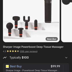 Sharper Image Massager 