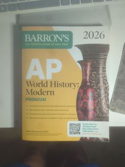Barron's AP World History: Modern Prep book