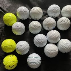Callaway Chrome Tour and Chrome Soft 17 golf balls