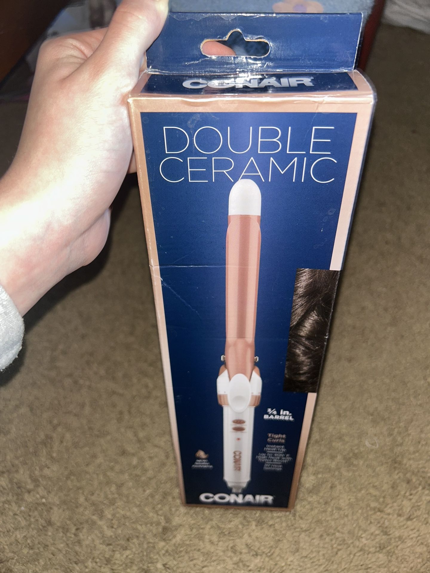 Conair Double Ceramic 1-inch Curling Iron