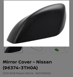 Mirror Cover - Nissan Altima 2013-2018