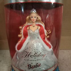 2001 Holiday Celebration Barbie 50304 