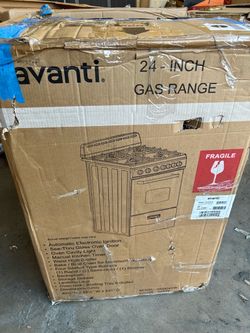 Avanti 24" Compact Gas Range Oven GR2414CW