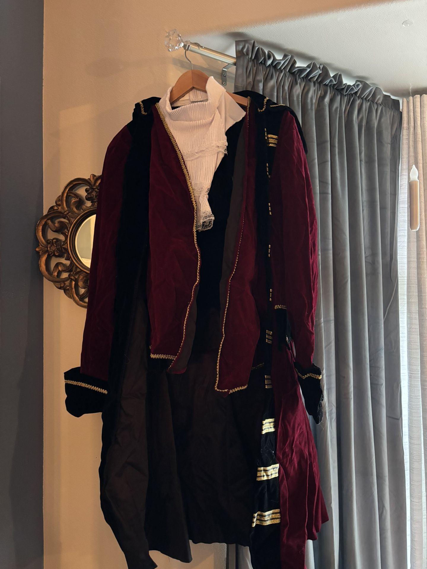 Deluxe Captain Hook Costume for Men - Size Medium