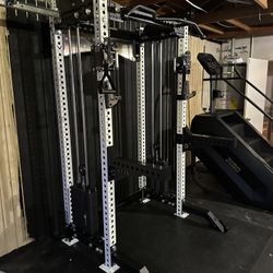 Vesta Fitness PRO SERIES 2-1 Ultimate Half Rack Functional Trainer/Gym Equipment/ Home Gym/ Fitness/ FREE DELIVERY 🚚 