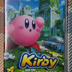 Kirby and the Forgotten Land - Nintendo Switch With Case Tested/Works P189