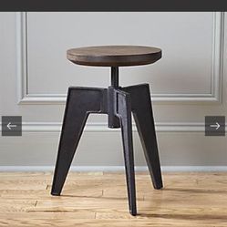 CB2 Metal stool/ side table/plant stand- delivery 