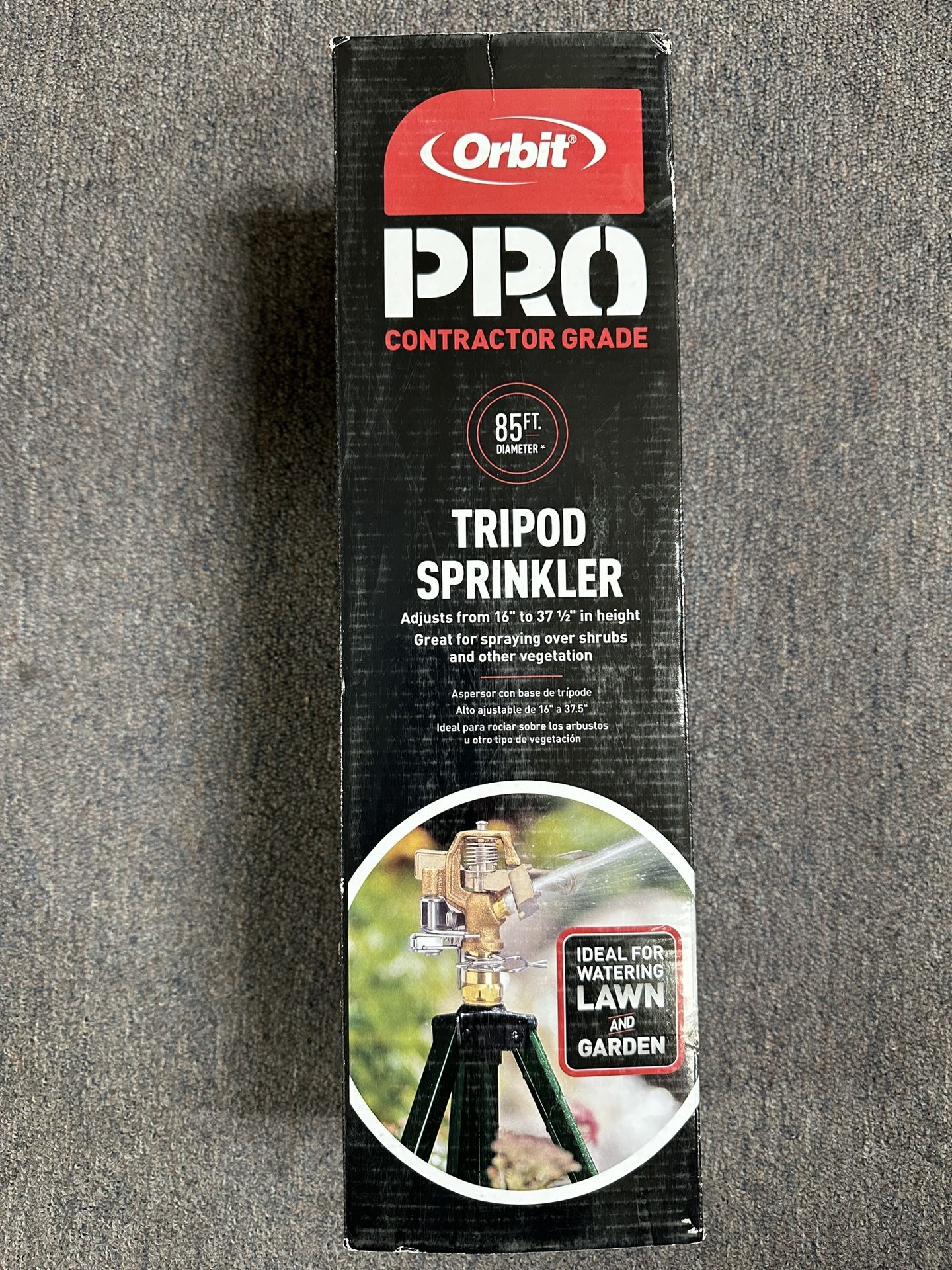 Orbit Pro Contractor Grade Tripod Sprinkler
