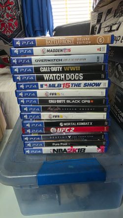 Ps4 games