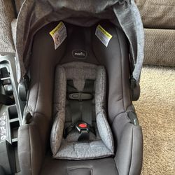 Infant Car seat With Two Bases