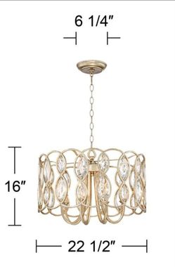 22" Diameter Chandelier light