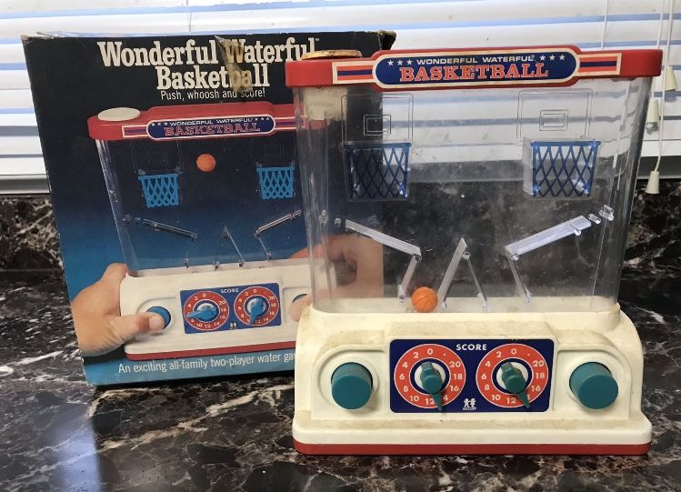 Tomy Toys Wonderful Waterful Basketball Water Game 1977
