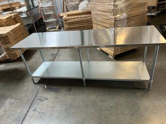 NSF Certified Stainless Steel Packing Table